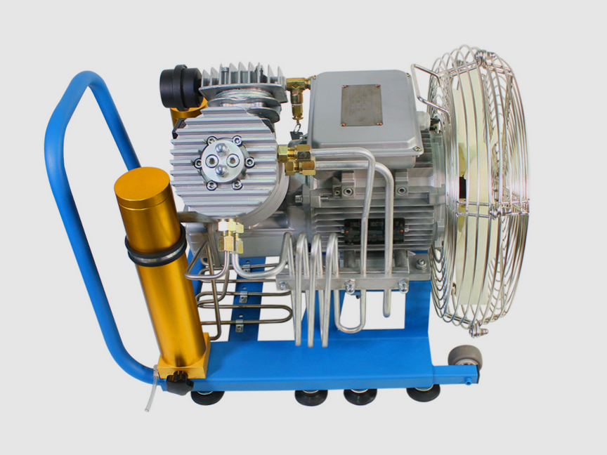 Carette Air Cooled V33 Kompressor 300 bar für zwei Zwecke, Bild 1 von 4