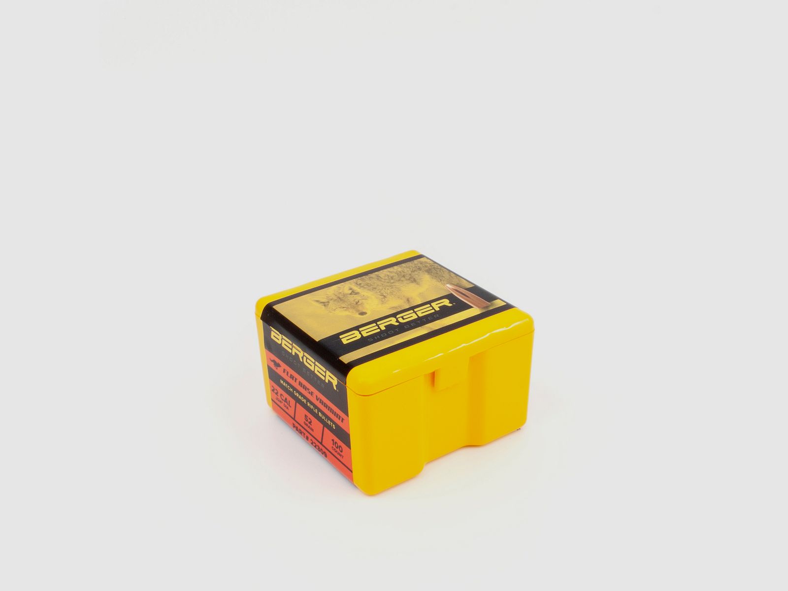 Proiettile Berger .22 FB Varmint 52GR 100 Pezzi