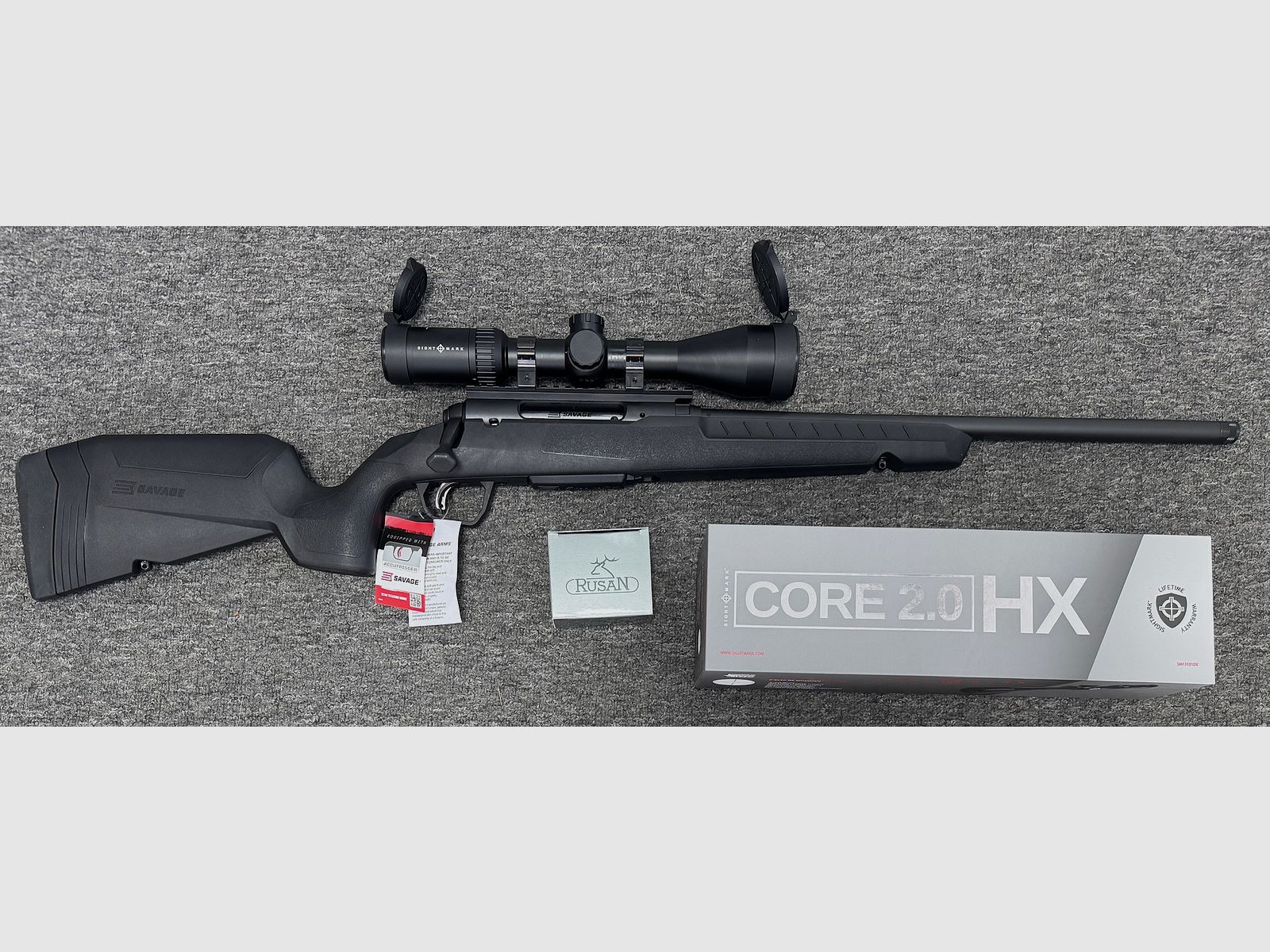 Savage Axis 2 SR .223 Rem. mit 3-9x50 LP - MG - NEUWAFFE