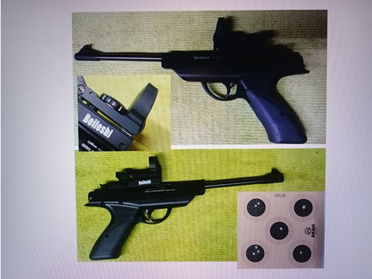LUFTPISTOOL ___ ALS NIEUW ___ Kal. 4,5 (.177) ___ LP + RedDot ___ TOPCONDITIE