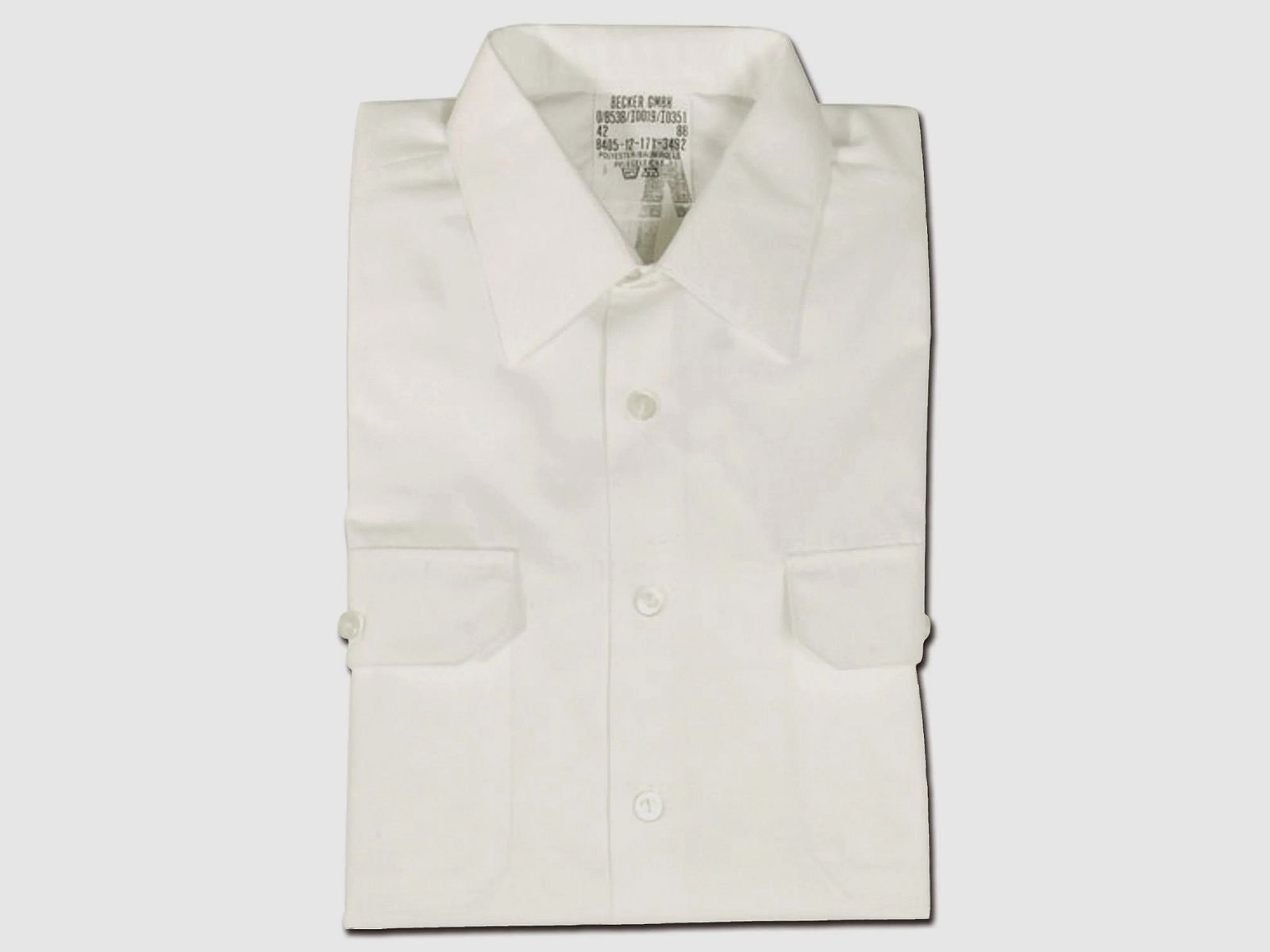 Bundeswehr original BW long-sleeve service shirt used
