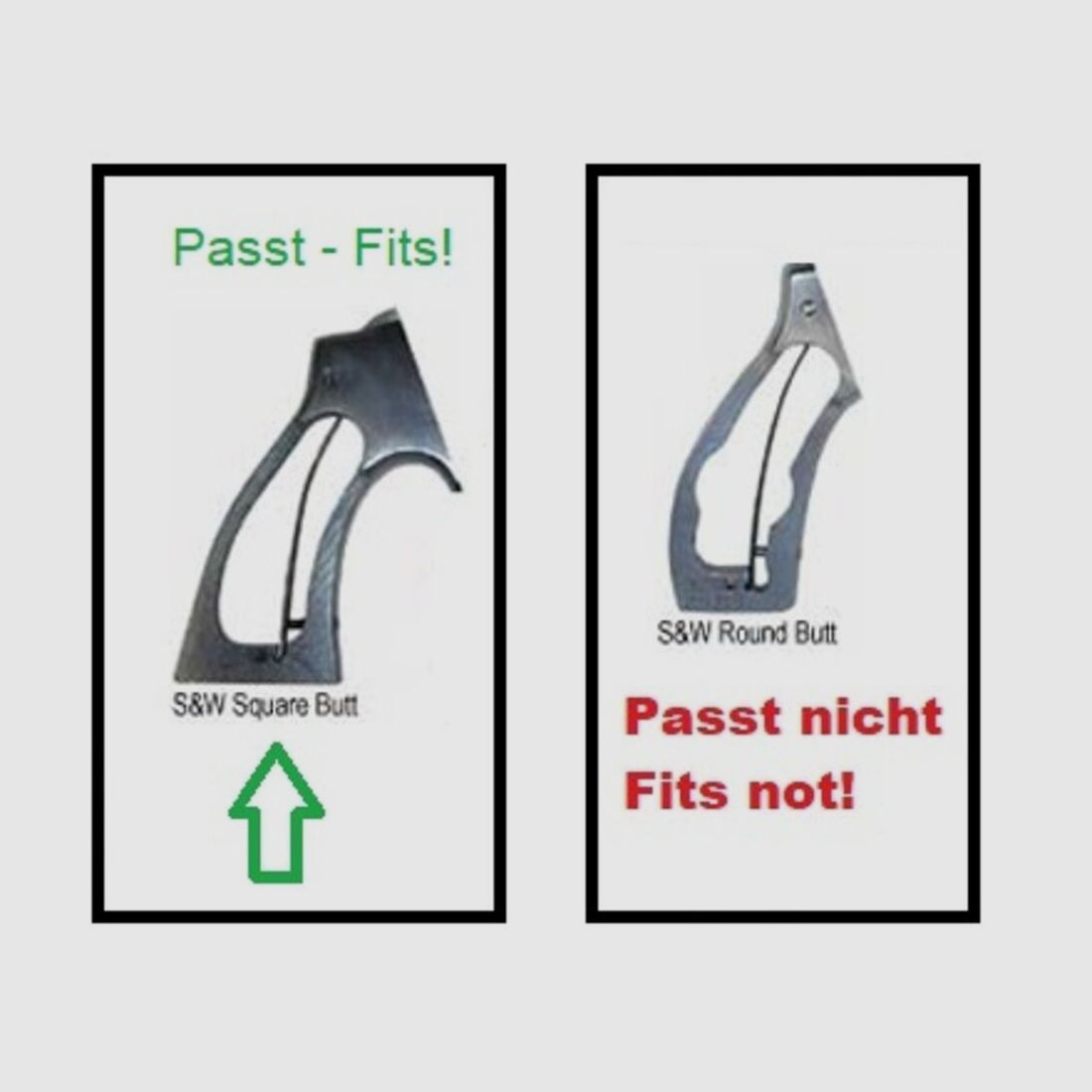 Pachmayr Gummigriff Compac S&W J SB Old, Bild 3 von 3
