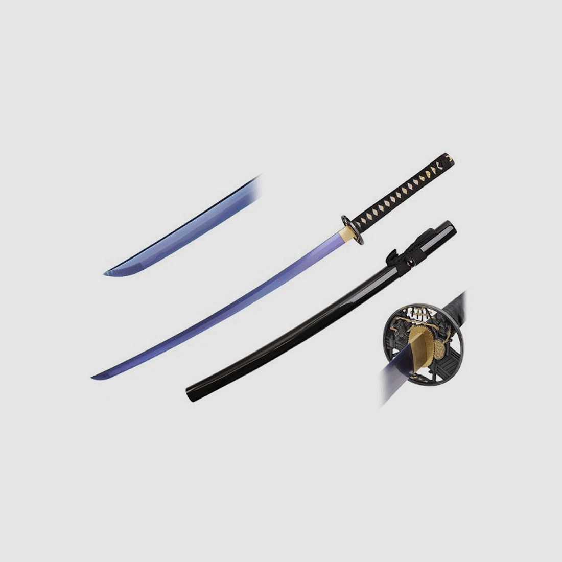 Wakizashi Practical Ike inklusive Saya