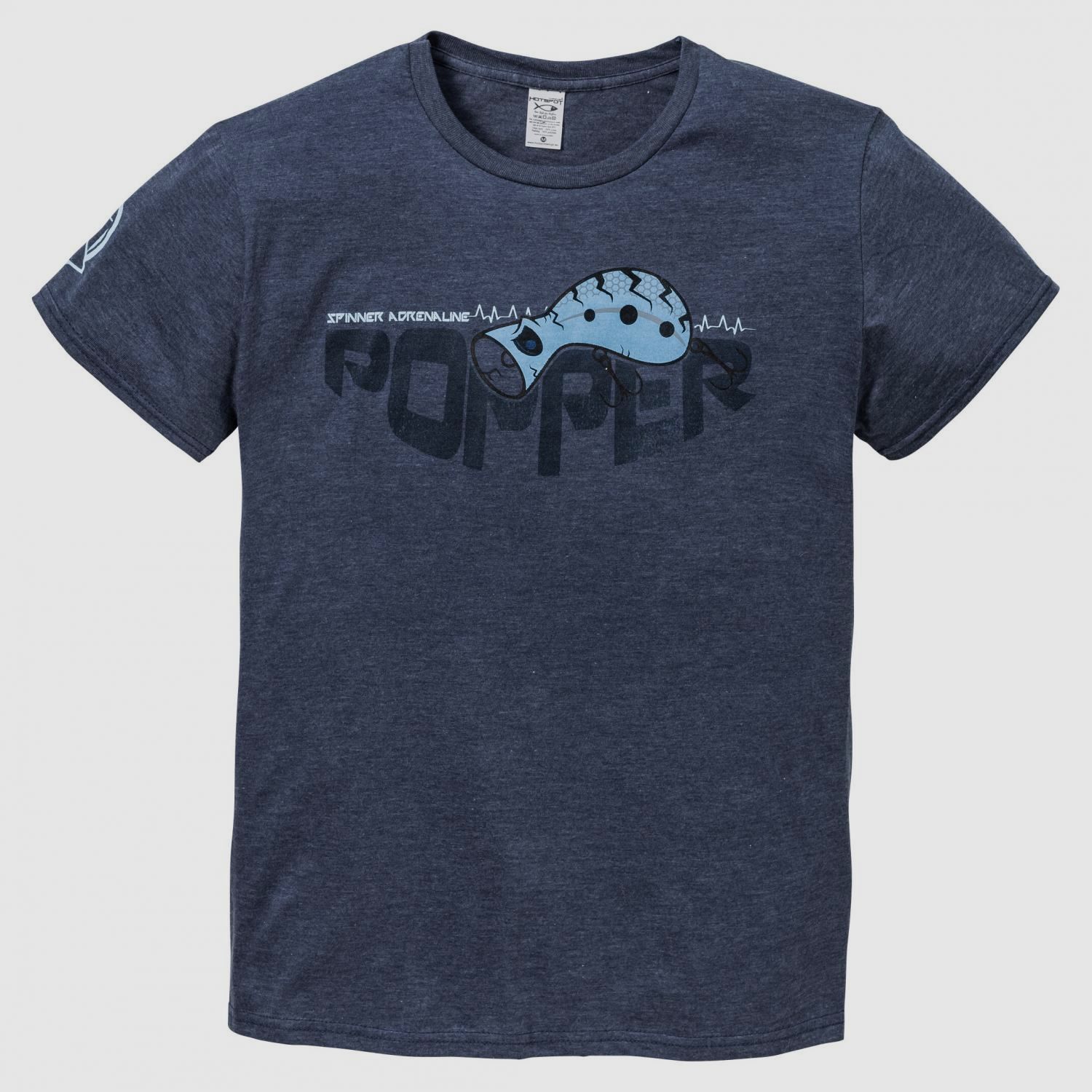 Popper T-Shirt Herren (Blue Navy)