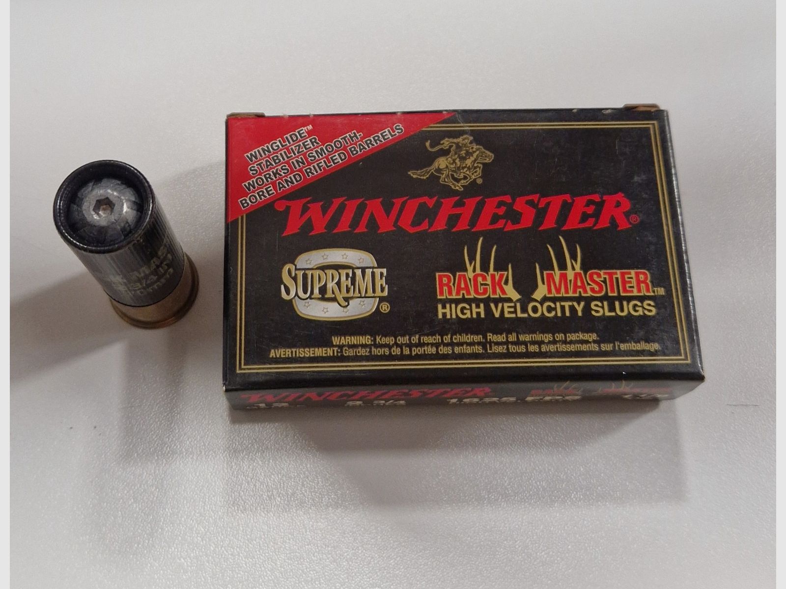 Winchester SUPREME RACK MASTER – 12/70 – Hoge snelheid