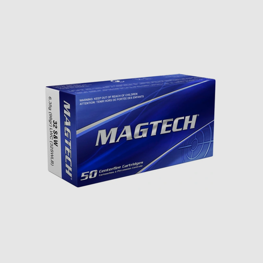 Magtech .32 S+W long WC 98grs. - 50 cartridges