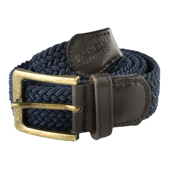 Ceinture élastiquée tressée Jack Pyke Bleue Marine