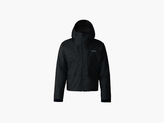SHIMANO APPAREL DURAST WARM SHORT RAINJACKE SCHWARZ