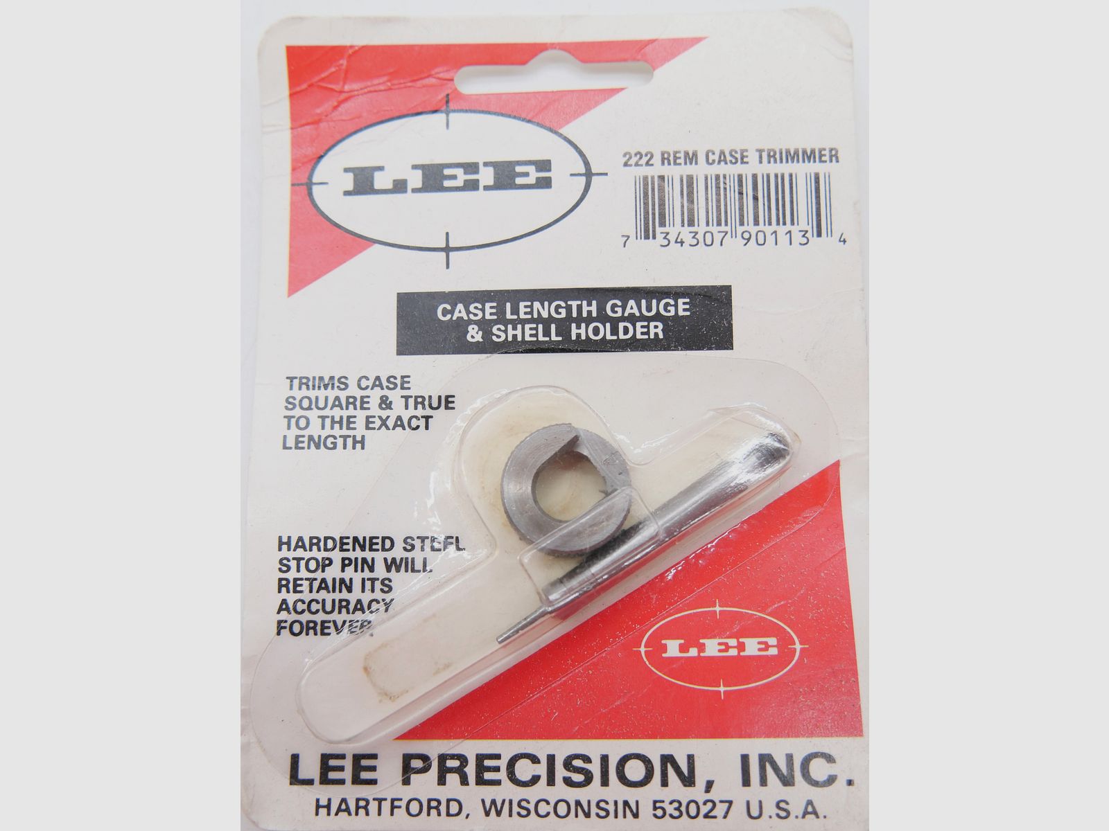 LEE recortadora de cartuchos 222 REM recortadora de cartuchos