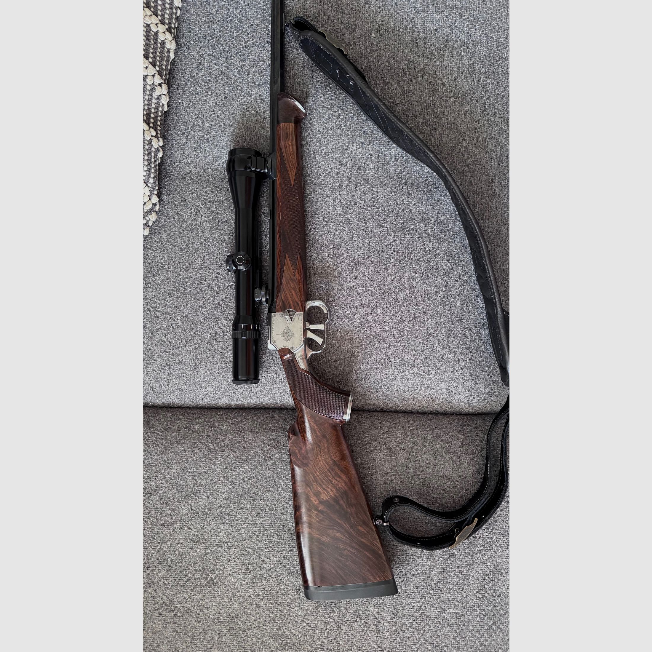Exclusive men's rifle from Furtschegger (Kufstein) – rare sister rifle in caliber 6.5x65R
