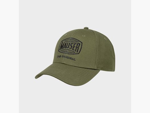 Mauser – Logo Canvas Cap [matt olive]