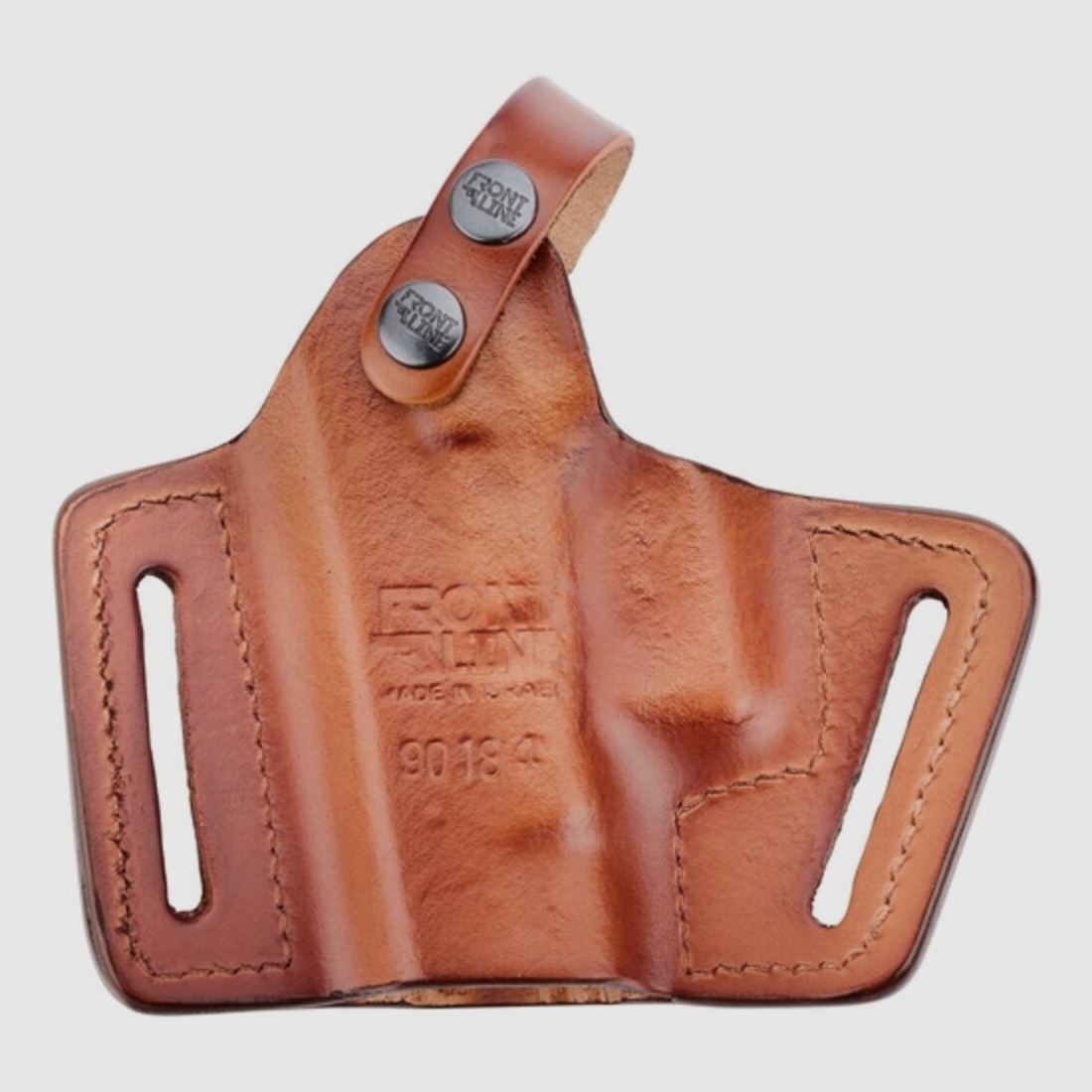Front Line Holster Pancake in Pelle Mezzo Size Glock 26/27/33