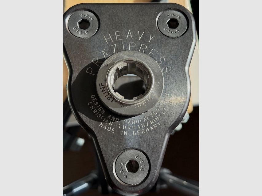 Turban Präzipress 140 pressa di ricarica. Come nuova! Lo standard assoluto per il tiro a lunga distanza.