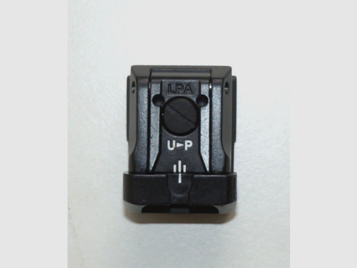 Heckler & Koch Heckler & Koch Schalldämpfer-Verstellvisier LPA "Luminova Type" für HK SFP9-OR Optical Ready