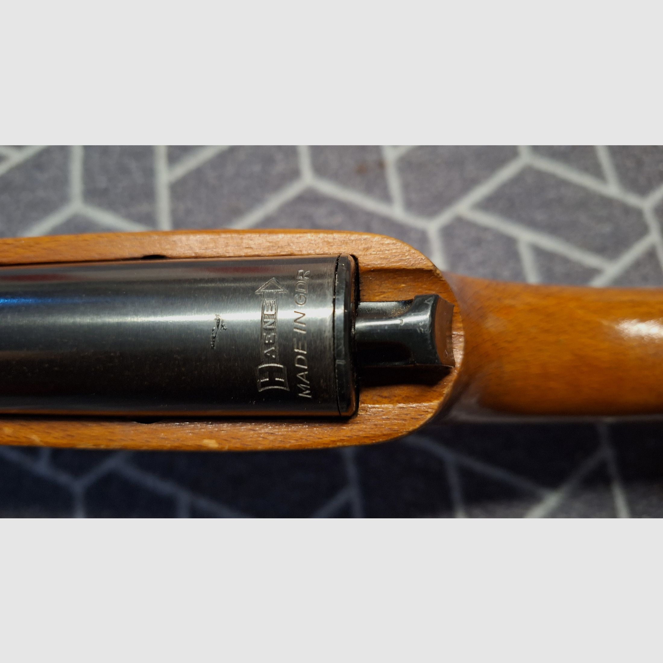 Rifle de aire modelo 303 Haenel Suhl 49cm cañón