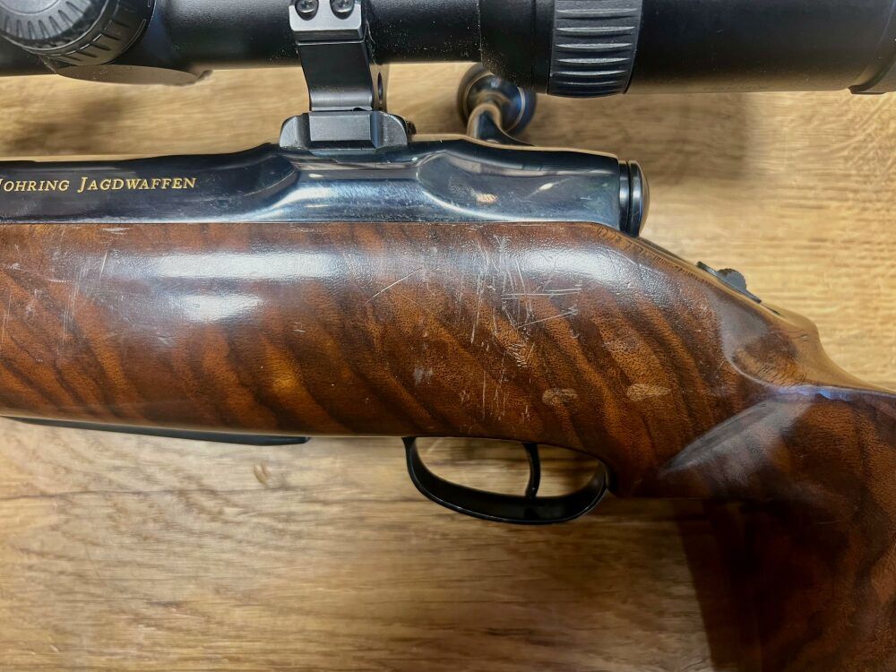 Sauer 80 Custom modifica con Swarovski Z8i Sauer 80 Custom con Swarovski Z8i