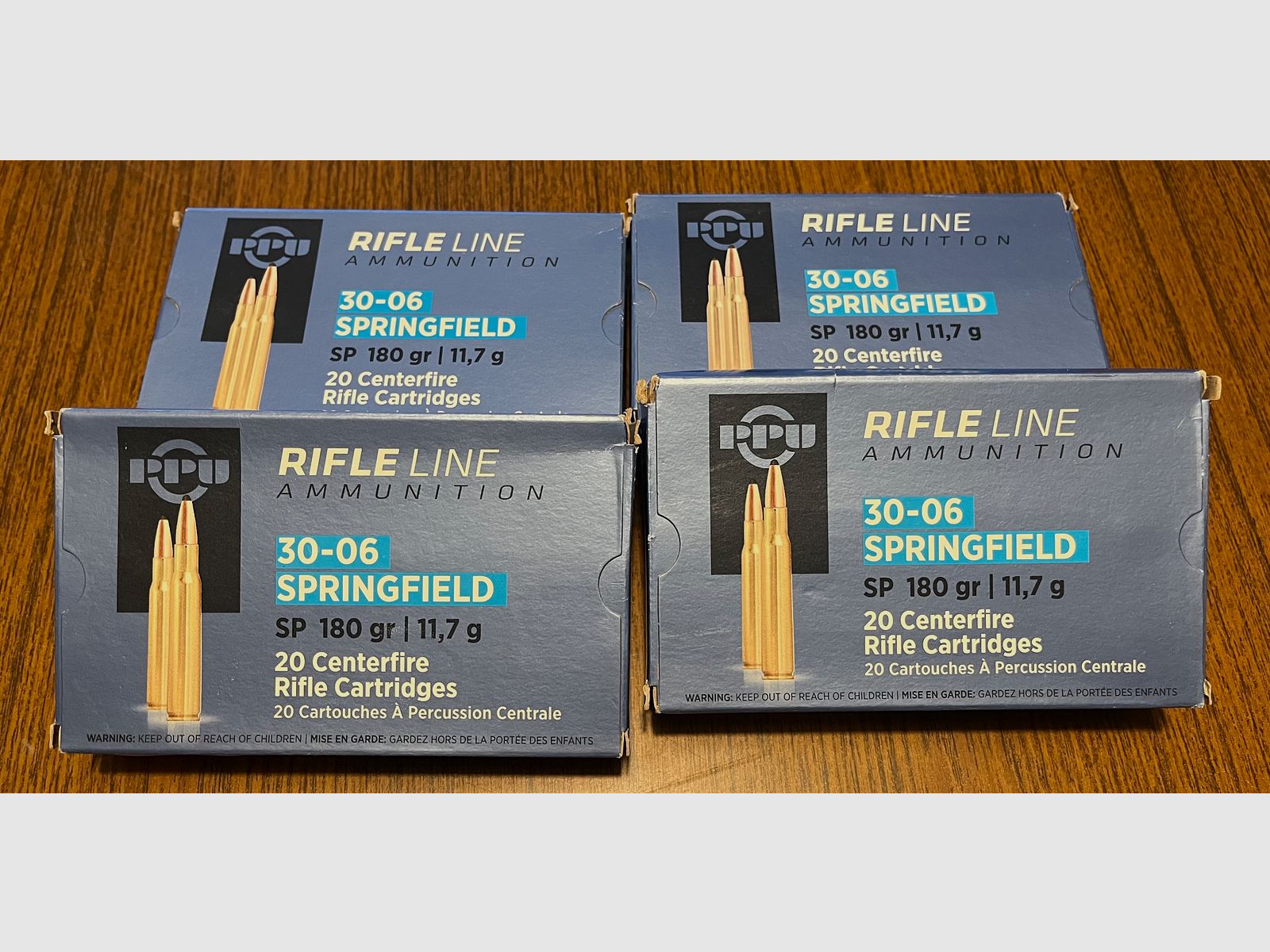 30.06 PPU 180gr/11,7 g Teilmantel 
