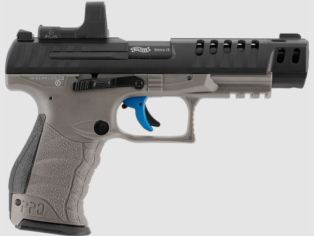 Umarex Walther Q5 Match Combo 4,5mm (.177), Diabolo, CO2