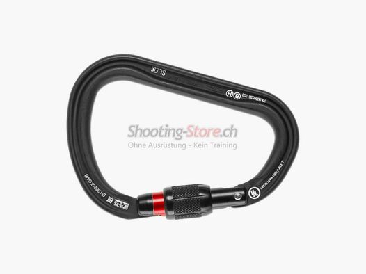 Petzl WILLIAM Screw-Lock Black