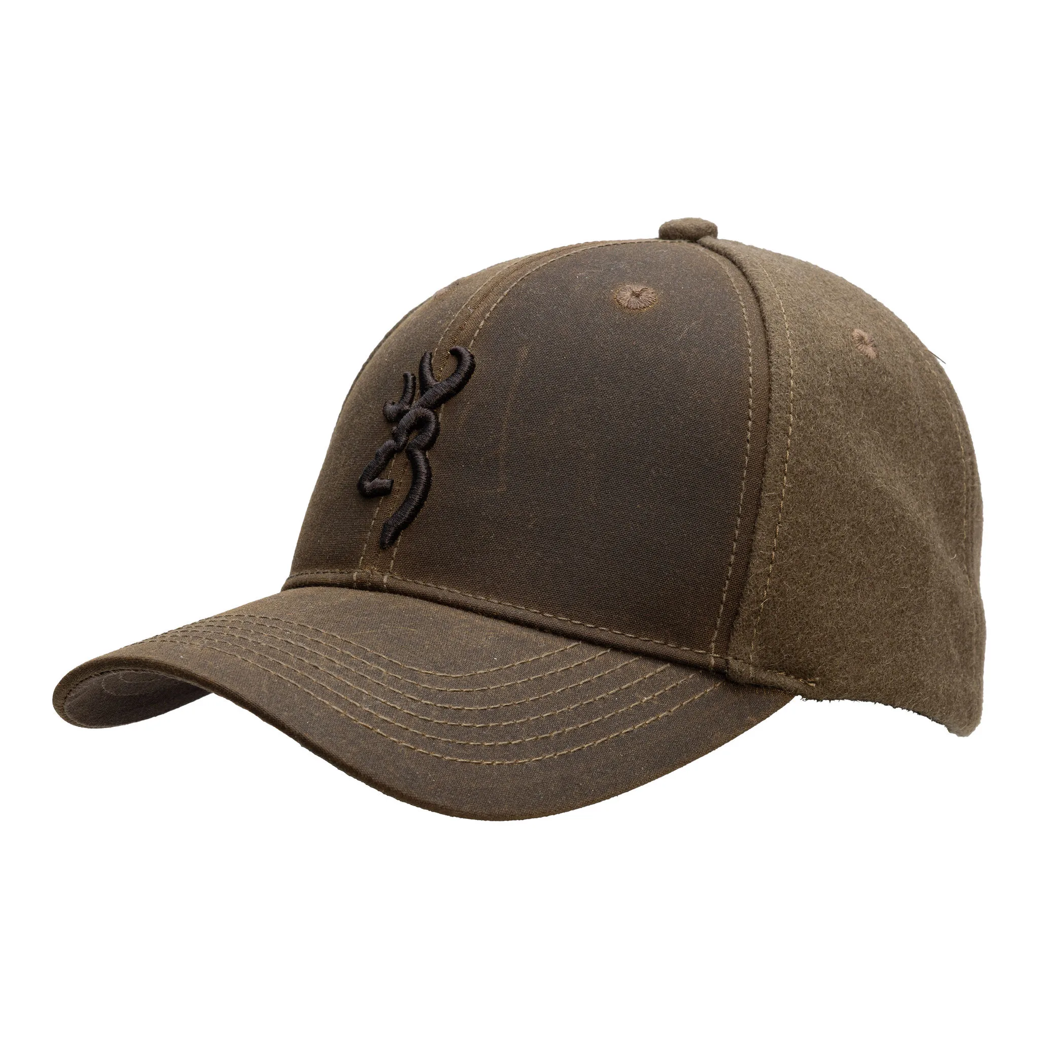 Casquette cirée Elite marron