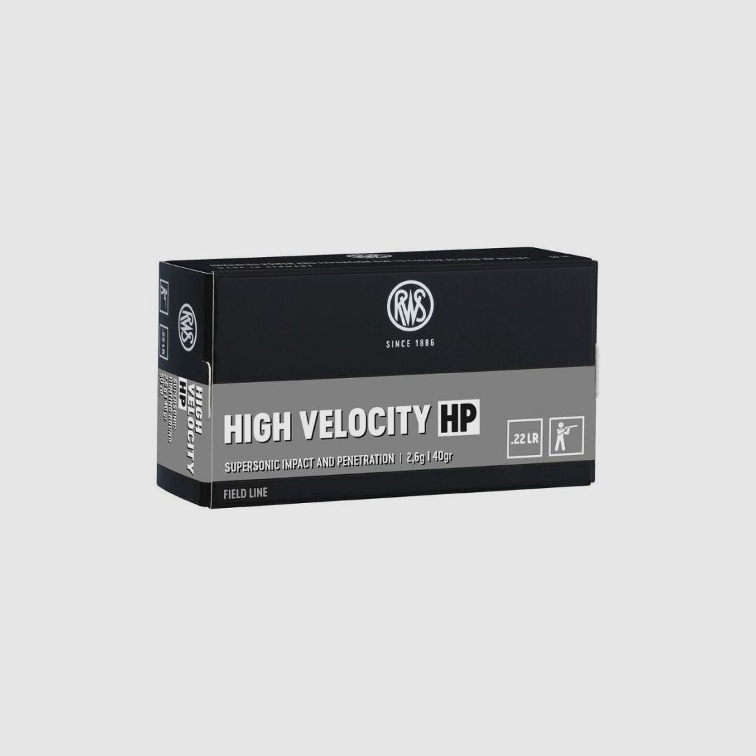 RWS .22 lr. High Velocity HP 2.6g/40gr, image 1 of 2
