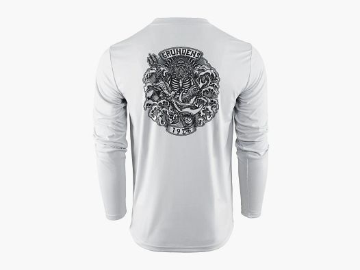 Grundéns Aegir LS Tech Tee Grey Mist Men M
