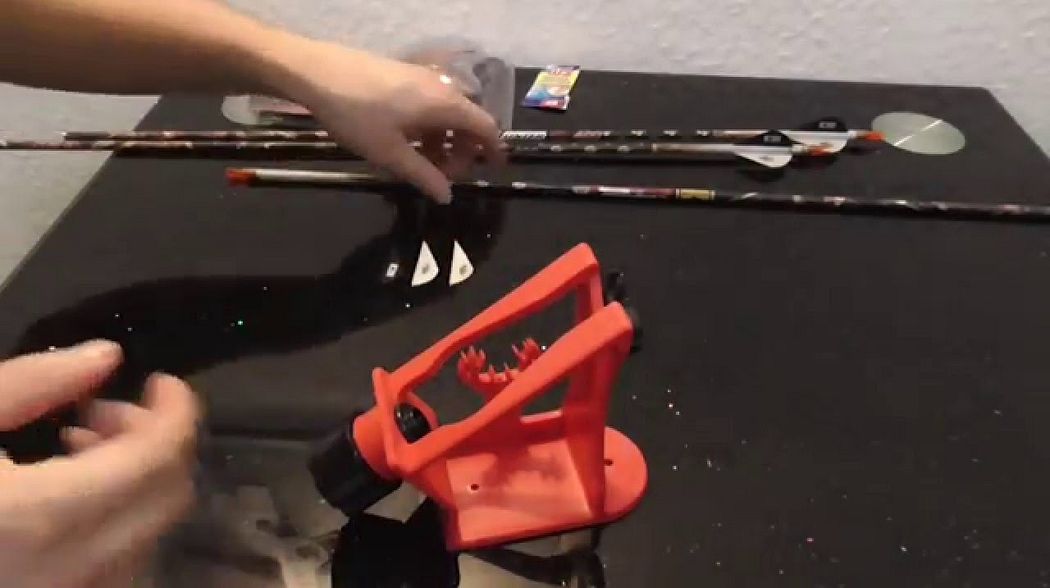 Pfeile bauen mit den NAP QuickFletches und dem Bohing Helix