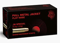Geco 2317716 .38 Special FMJ FN 10.2 g 158gr revolver ammunition