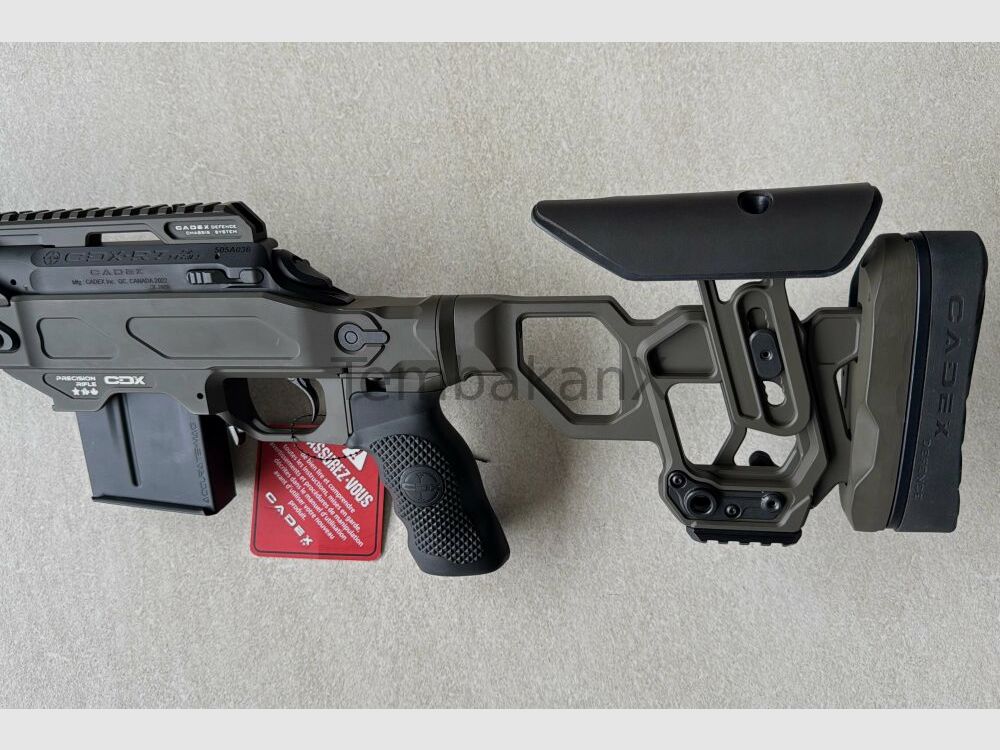 CADEX CDX-R7 CPS (w tym dwójnóg, hamulec wylotowy i kolce ziemne) .308Win, zdjęcie 3 z 9