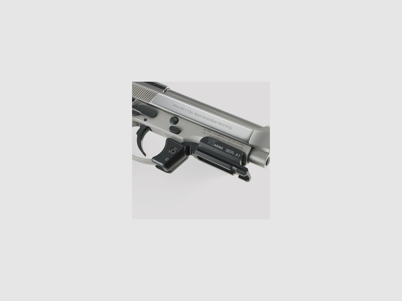 BERETTA PICATINNY RAIL FOR 92FS/96FS/98FS, image 2 of 2