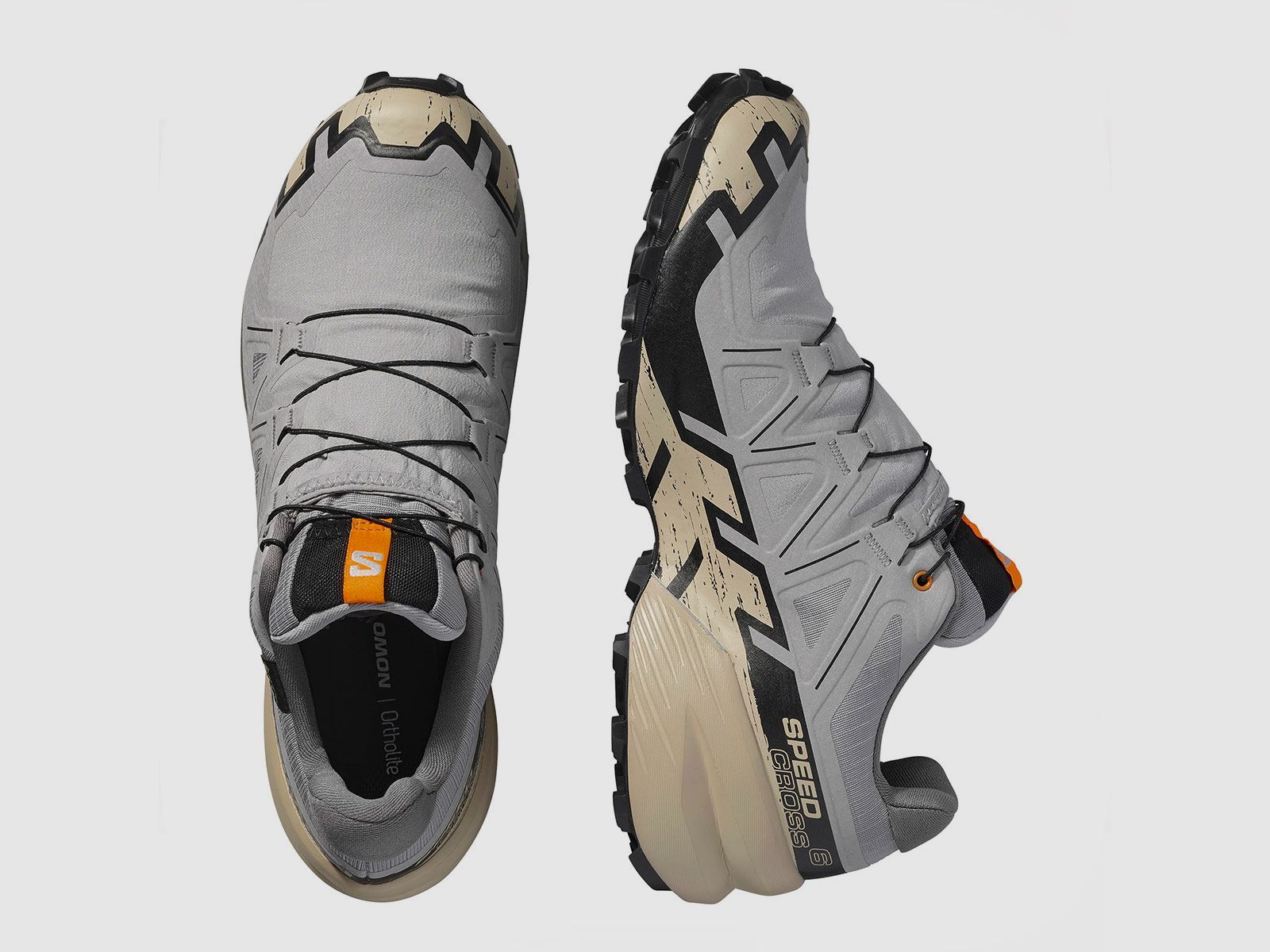 SALOMON – HEREN – SPEEDCROSS 6 GTX Gull / White Pepper / Black, afbeelding 2 van 7