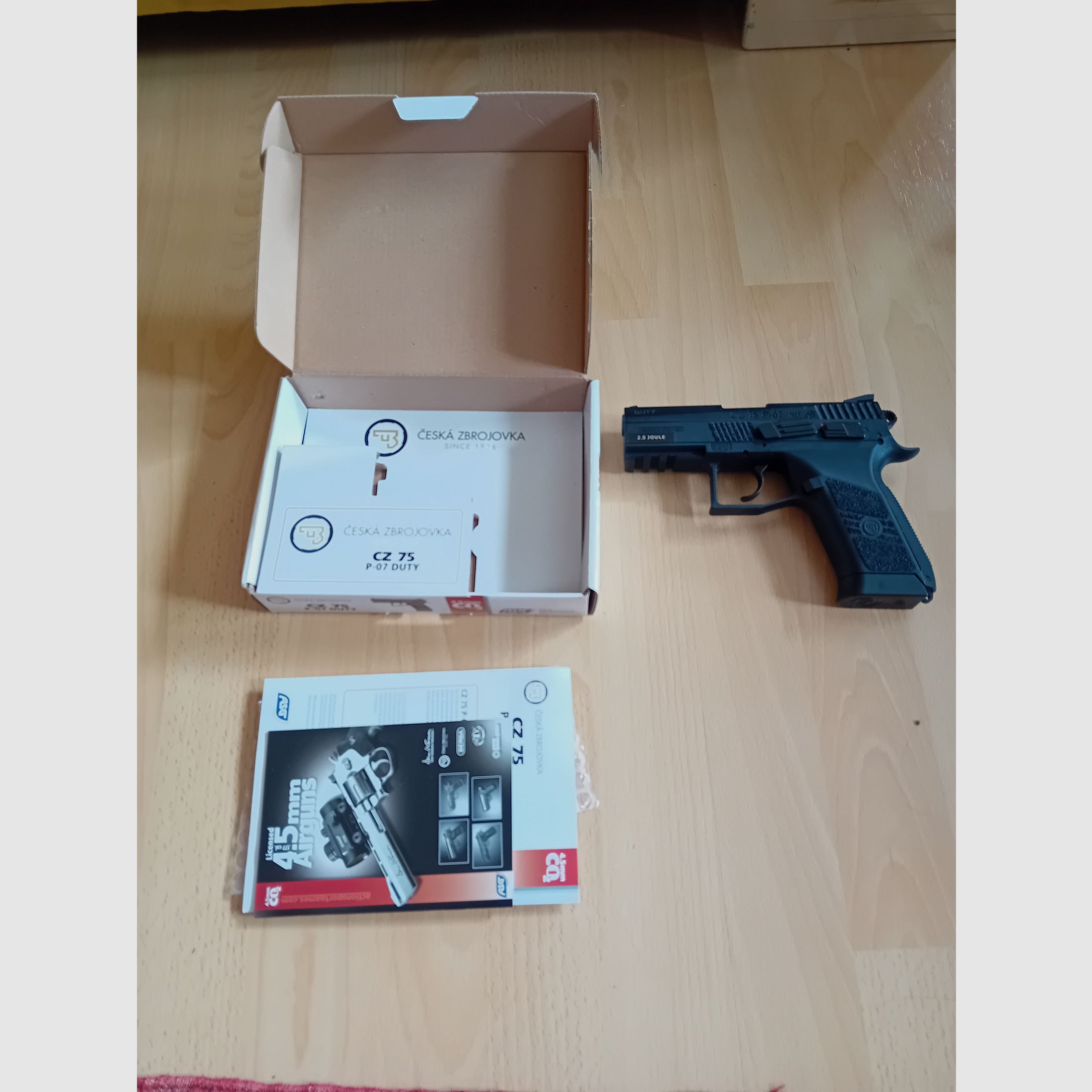  ASG CZ 75 P-07 Duty CO2 Luftpistole,Nonblowback