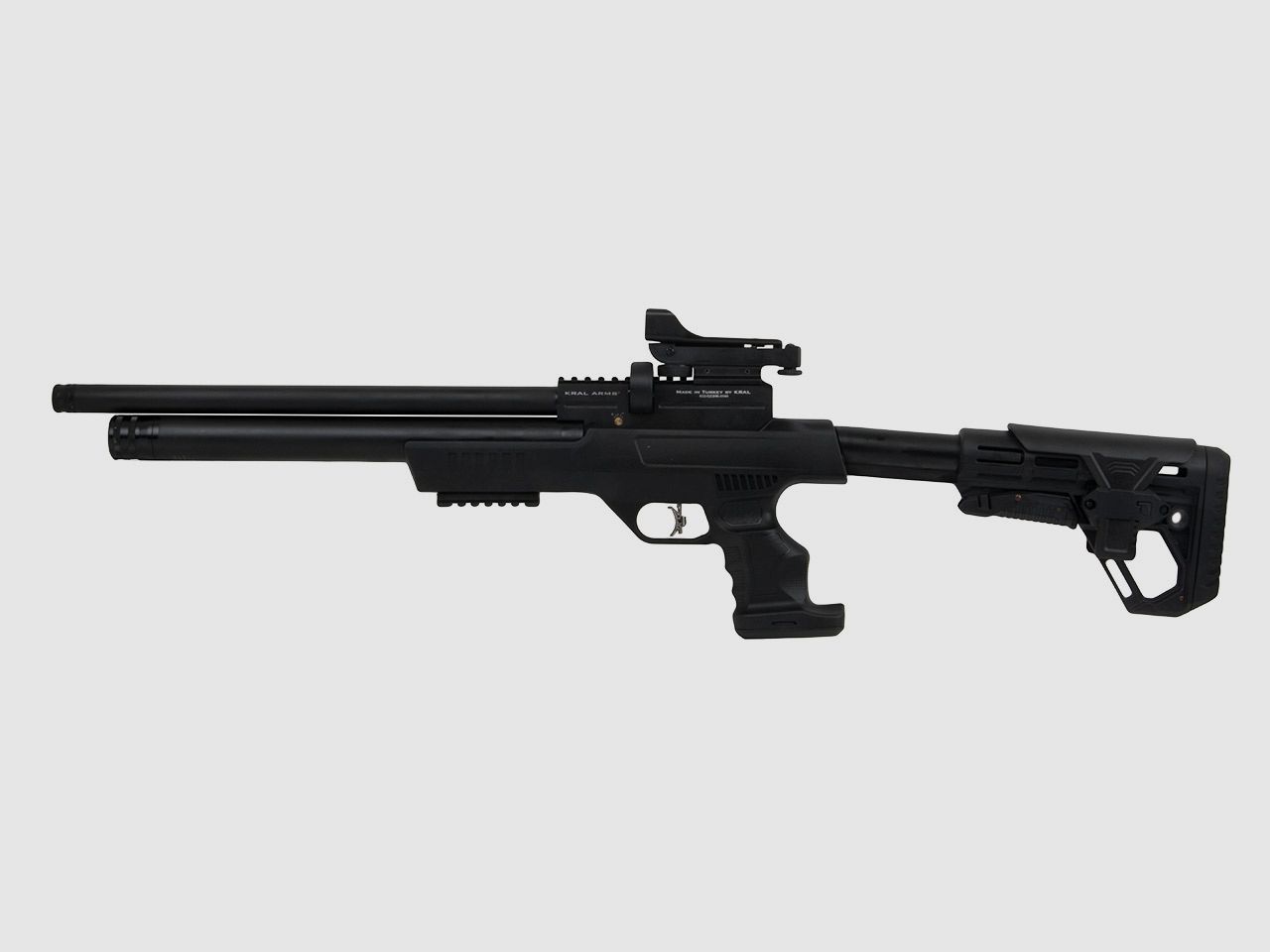 Pressluftgewehr Kral Arms Puncher NP-03 Carbine Kunststoffschaft inklusive Red Dot Kaliber 4,5 mm (P18)