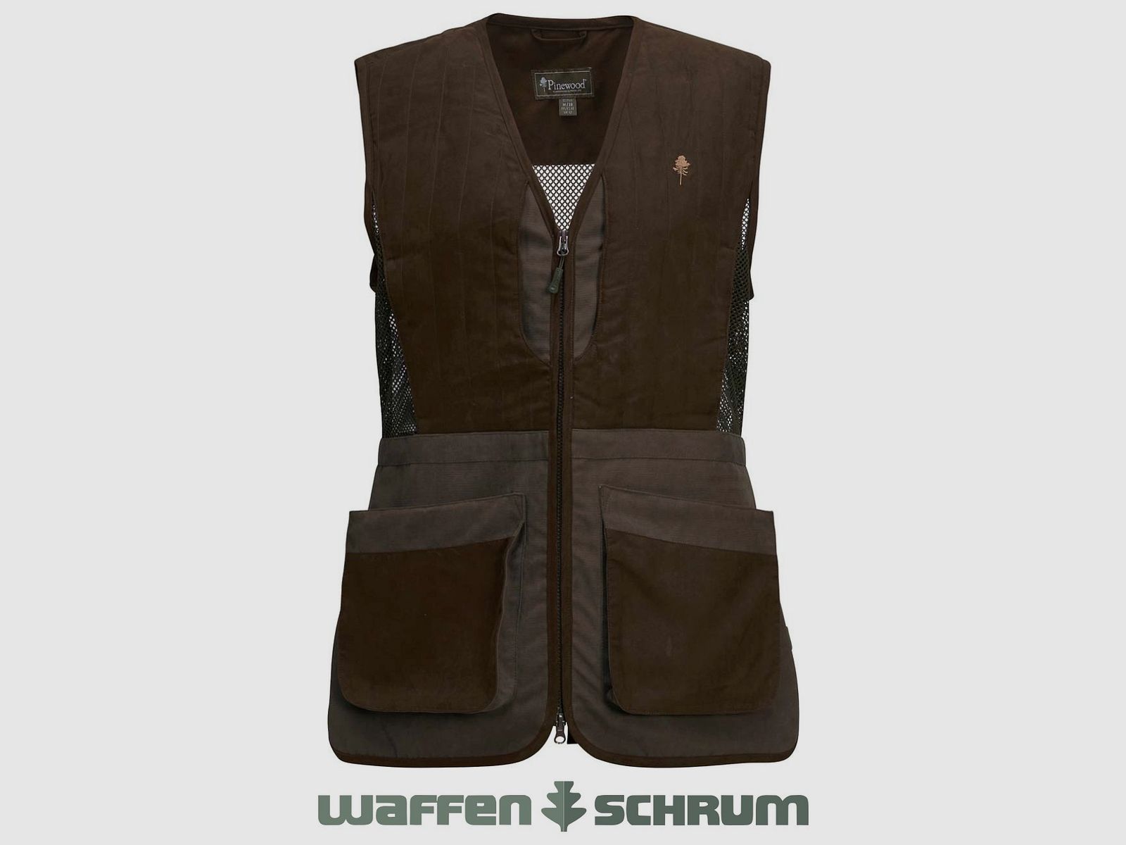 Pinewood Schießweste Suede Brown