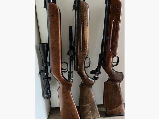 Luftgewehre Weihrauch, Anschütz,Diana mod.60
