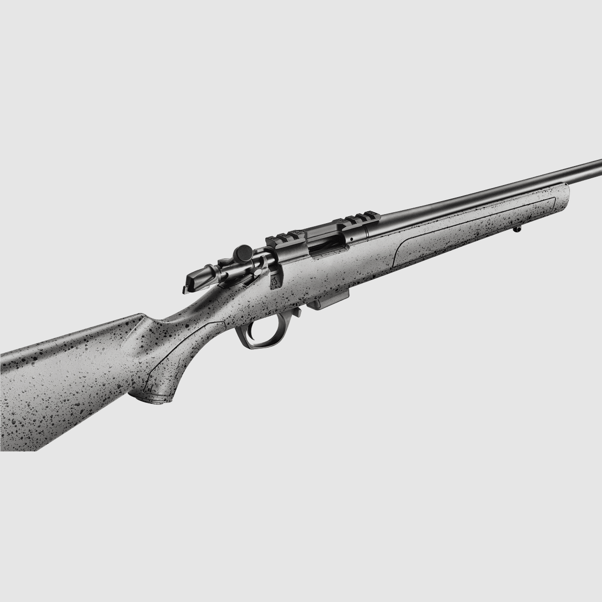 Bergara – Repetierbüchse / BMR Steel / Syntheticschaft / Direktabzug / Picatinnyschiene / 18 / .22 lr, Bild 2 von 6