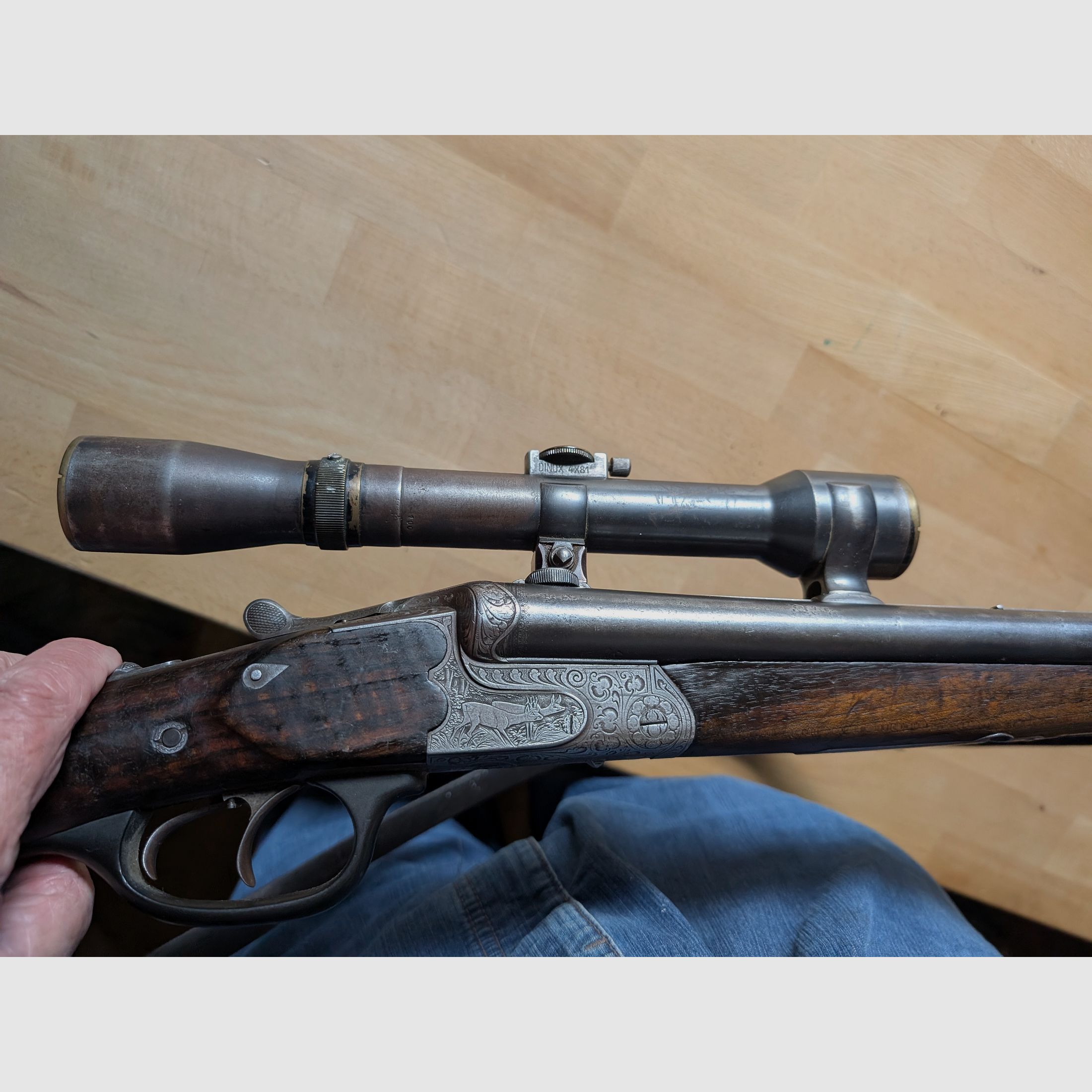 Suhler Drilling 8x57R 16/70 16/70