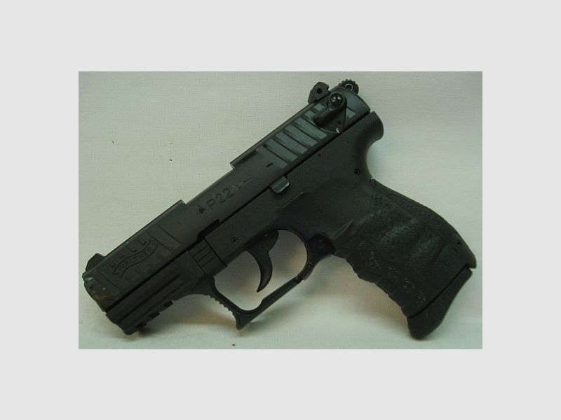 P22Q Cal.9mm P.A.K. - black, 7 rounds