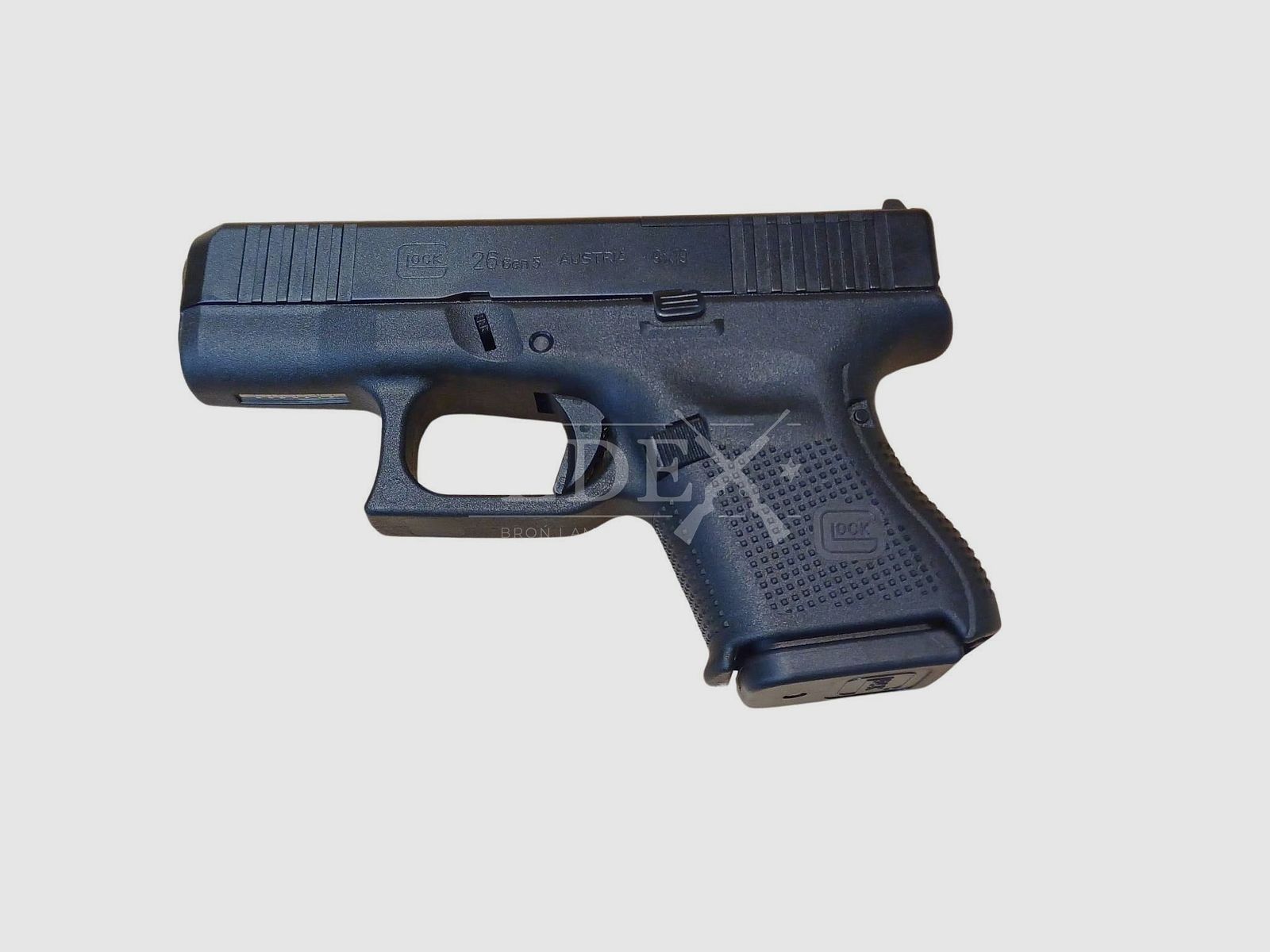 Pistola semiautomática GLOCK 26 (Gen.5) FS MOS cal. 9x19mm, imagen 1 de 4