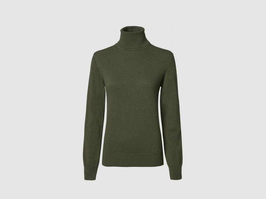 Chevalier Damen Rollkragenpullover Hartwell dark green