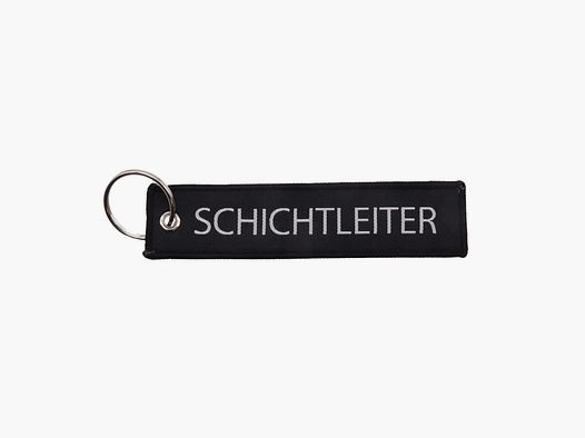 Schichtleiter Schlüsselanhänger