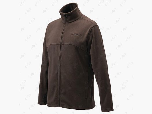 Polaire BERETTA FULL ZIP marron