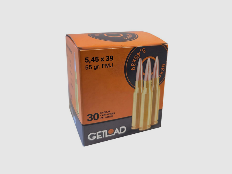 Munición para rifle GetLoad 5,45×39 FMJ