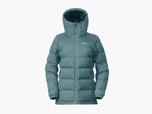 Bergans Veste Doudoune Chaude Femme Gris Sauge M
