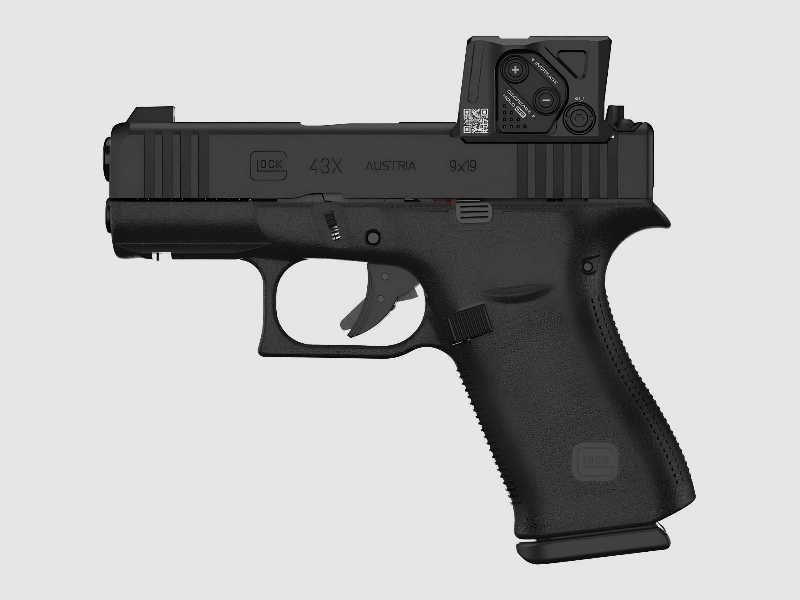 Glock 43x A-CUT Aimpoint COA, afbeelding 1 van 11