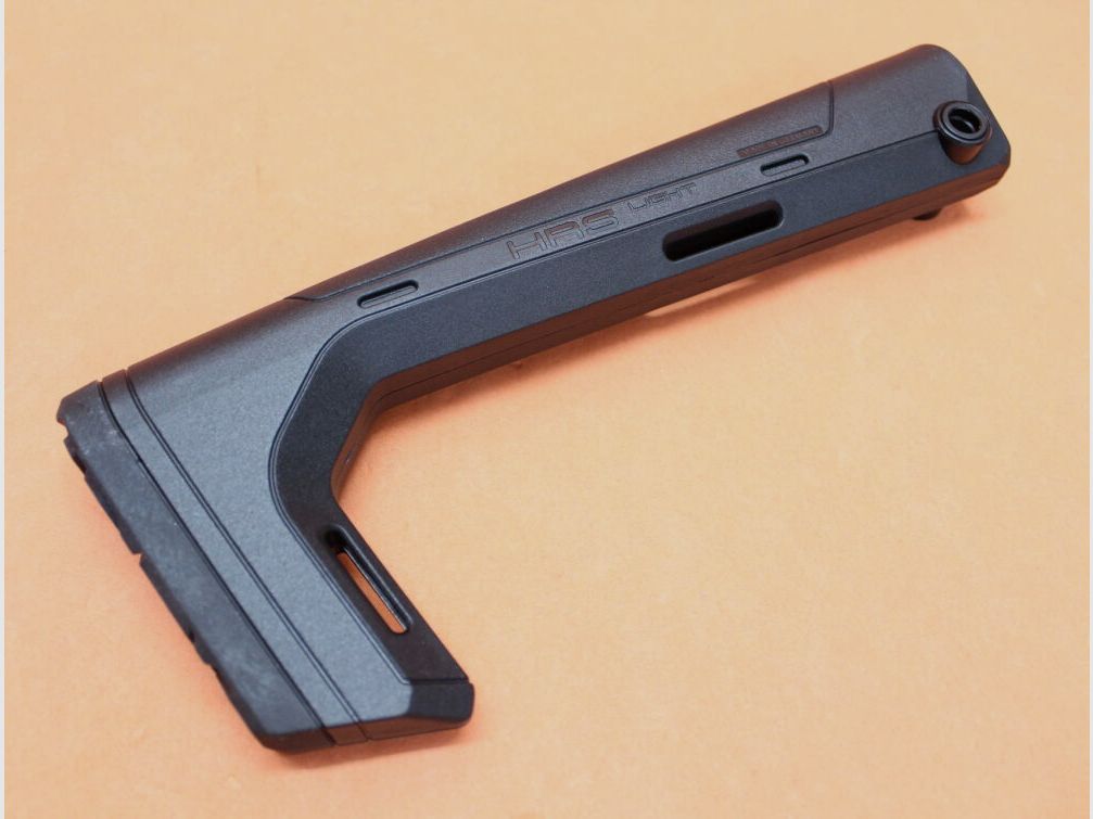 HERA AR-15: Kolba HERA HRS-B Light (12.43) BLK Stała kolba z tworzywa sztucznego czarna/ Festschaft schwarz