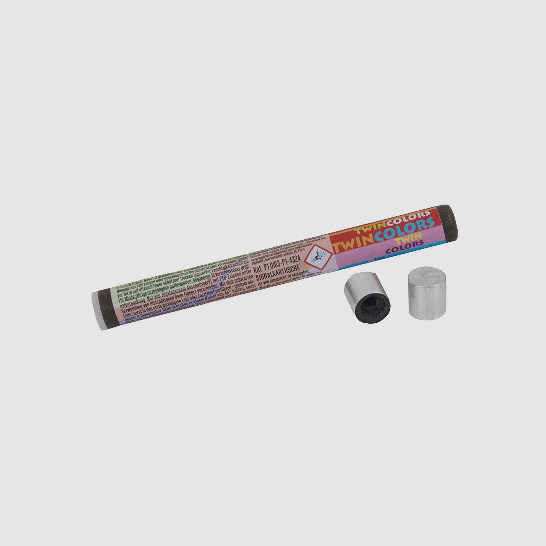 Pyro Zink Twin Colors Wechselsterne 5 verschiedene Effekte 10 StĂĽck (P18)