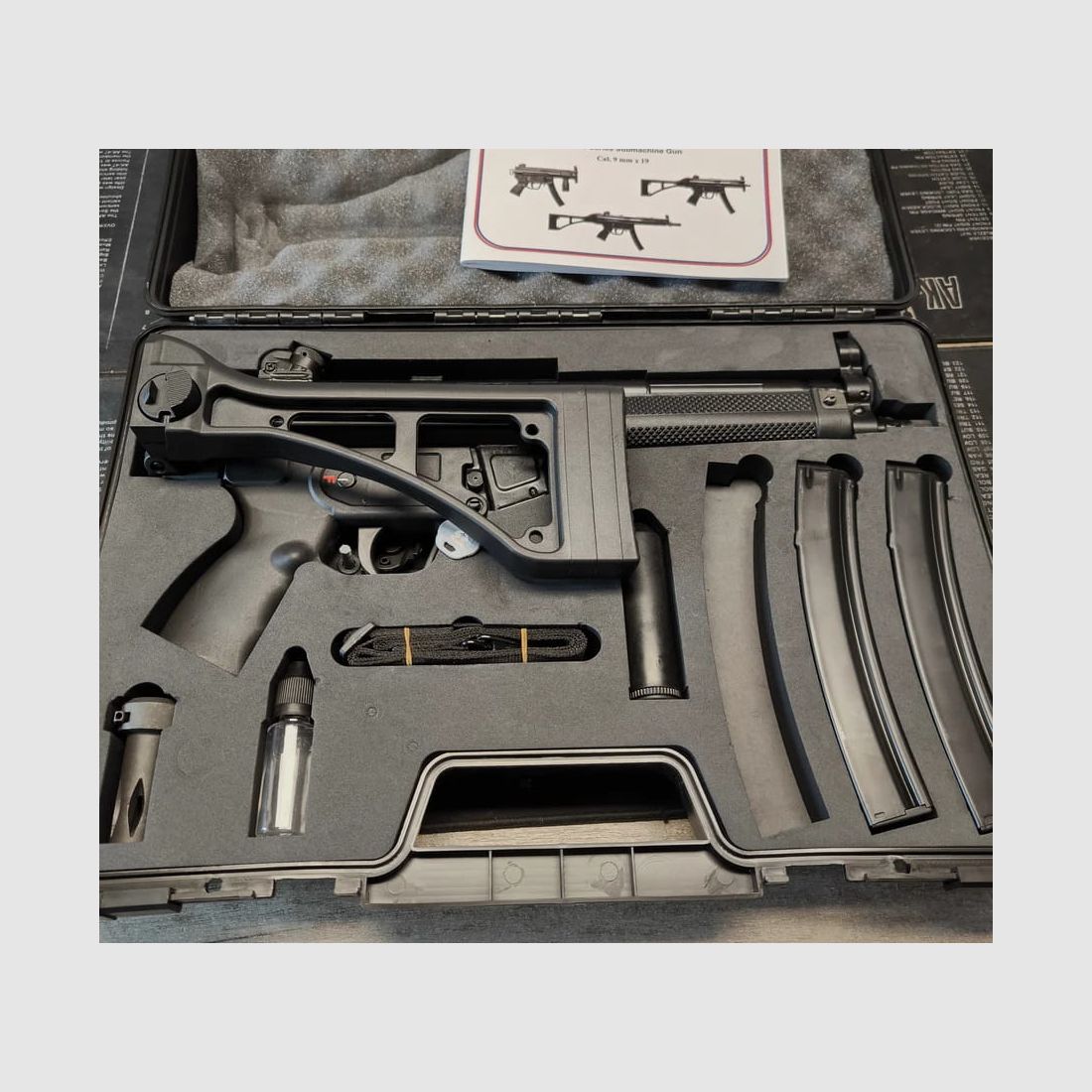 Pistolet Mertsav MSG-9A MP5 9" cal. 9 mm Para, image 4 sur 11