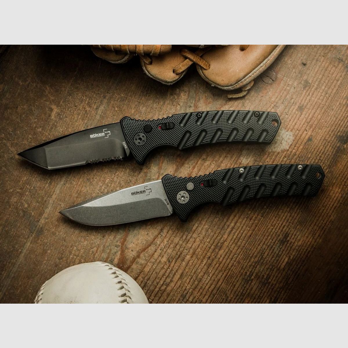 Böker Plus Strike Droppoint cuchillo automático, imagen 10 de 14