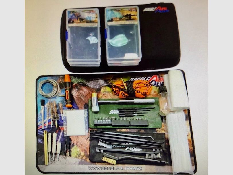 KIT PULIZIA DOUBLE ALPHA dal cal 22lr al cal 357m, immagine 1 di 3